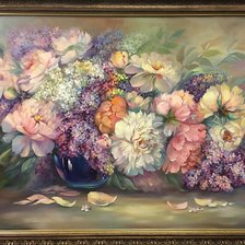 Схема вышивки «букет»