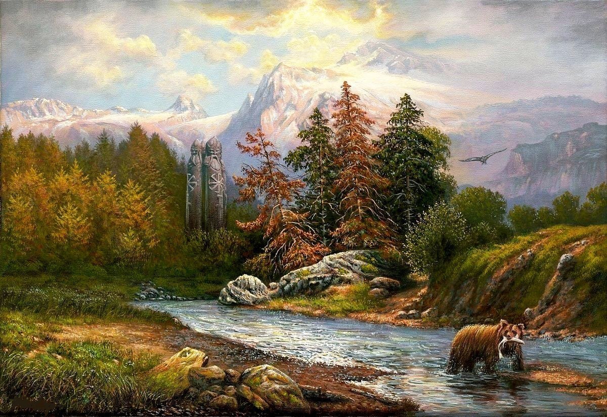 пейзаж - оригинал