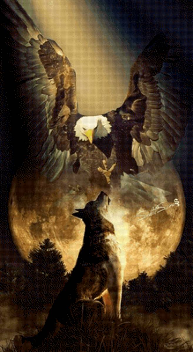 Орёл и Волк - художники - предпросмотр