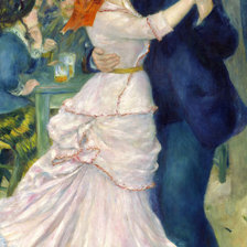 Оригинал схемы вышивки «Renoir Dance at Bougival» (№2677333)