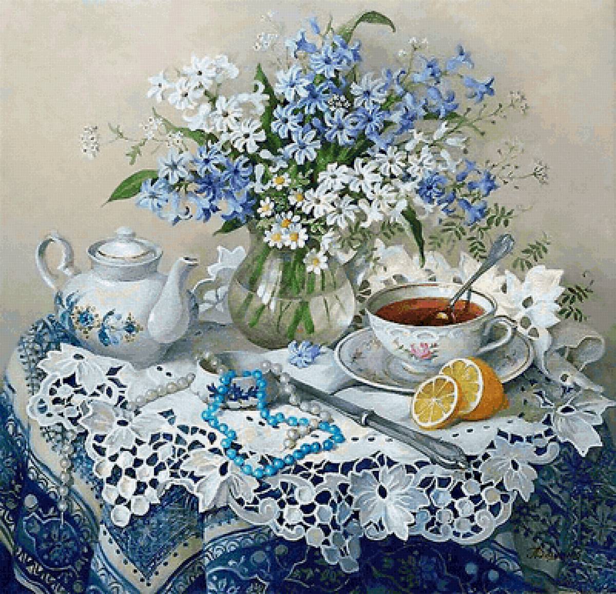 приглашение к чаю - приглашение к чаю - предпросмотр