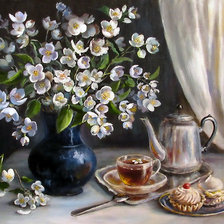 Схема вышивки «Жасмин»