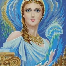 Схема вышивки «Богиня Афина»