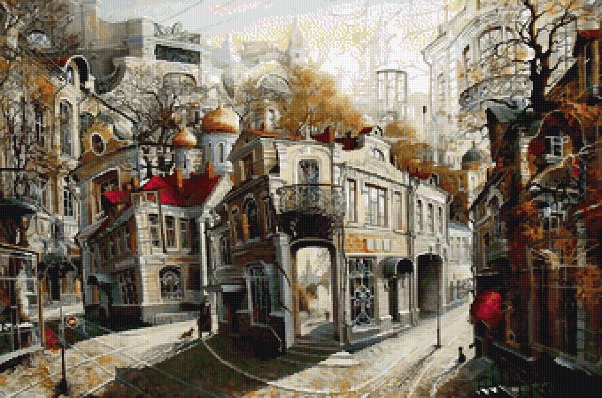 Сказки старого Арбата - город - предпросмотр