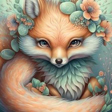 Схема вышивки «Fox234»