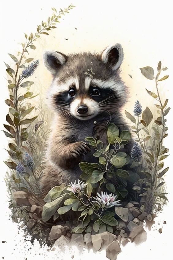 Енотик - енот, дикий зверь - оригинал