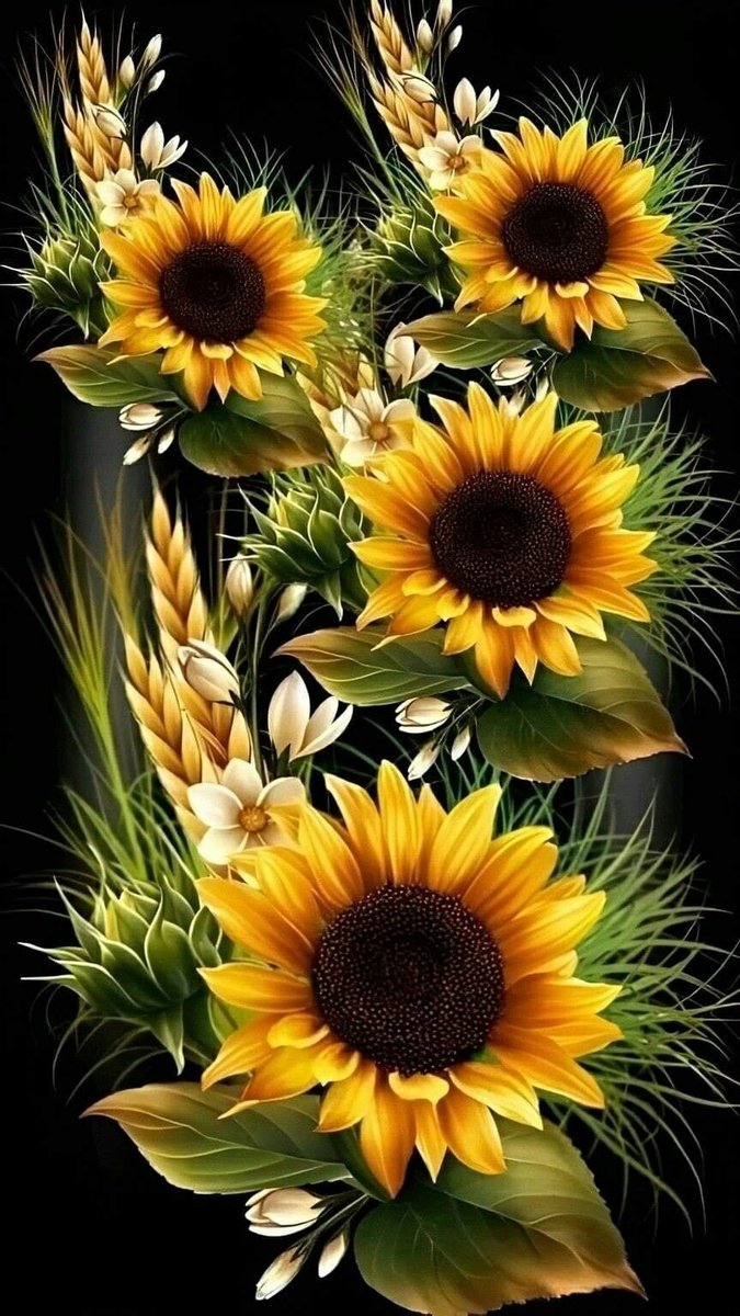 подсолнухи - оригинал