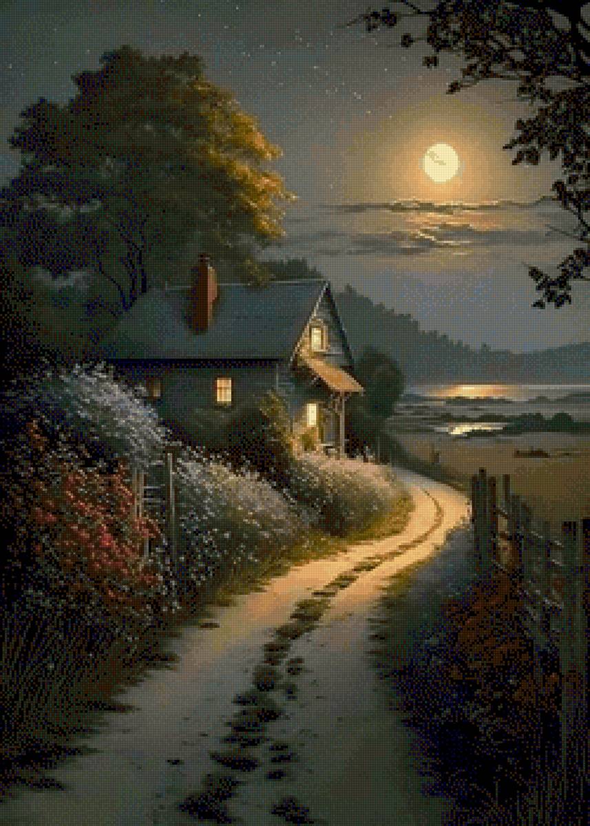 Phong cảnh đêm buồn 😣 - pong cảnh - предпросмотр