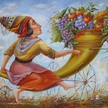 Схема вышивки «Изобилие»