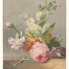 Схема вышивки «Цветы»