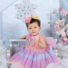 Схема вышивки «Chery và hoa»