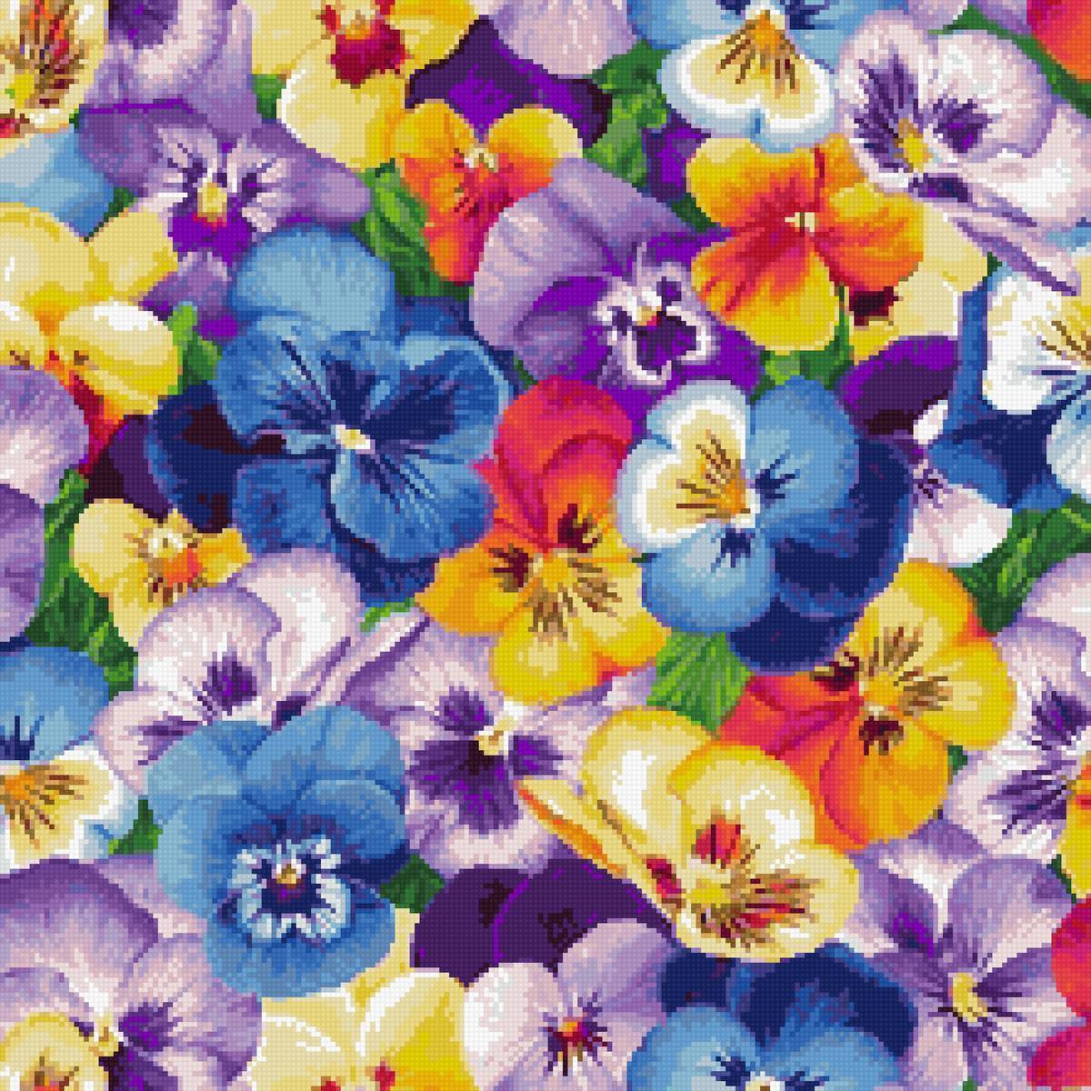 подушка анютки - предпросмотр