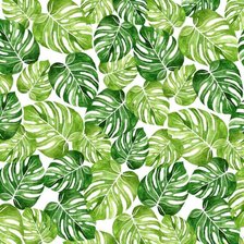 Схема вышивки «подушка листья»