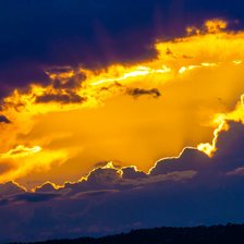 Схема вышивки «Baños de la Encina ..Amaneciendo»