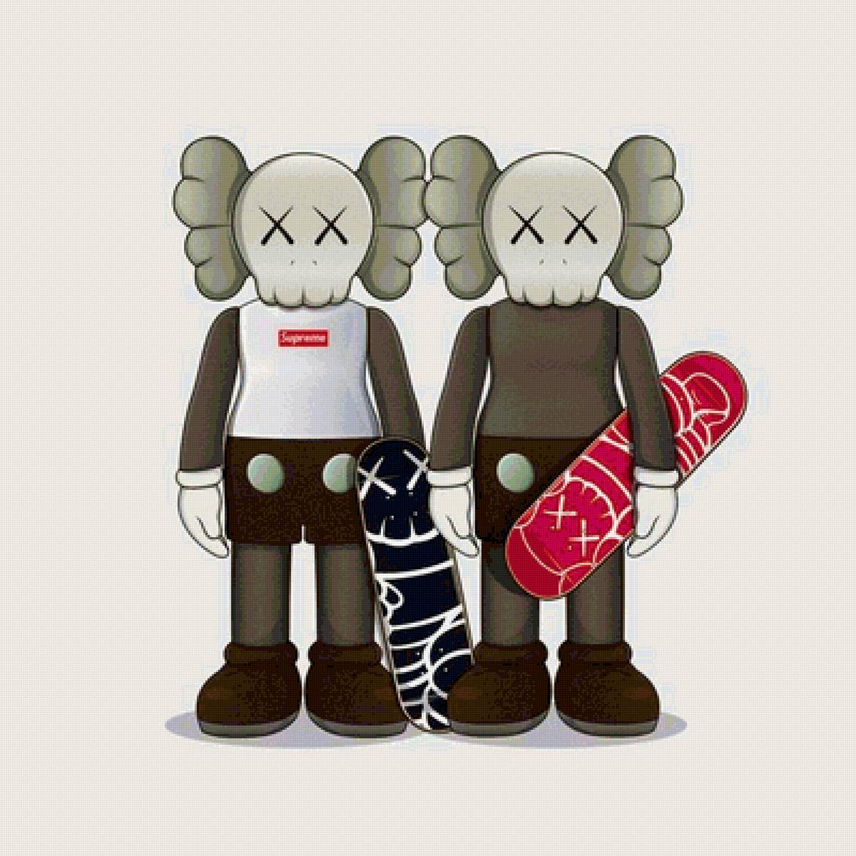 коллекционные фигурки kaws - предпросмотр
