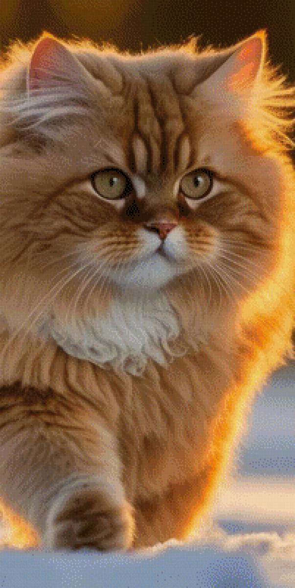 Рыжий кот - кот 🐱 - предпросмотр