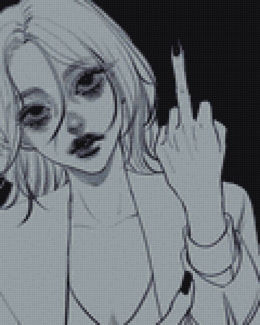 Ффф - аниме, девушка - предпросмотр