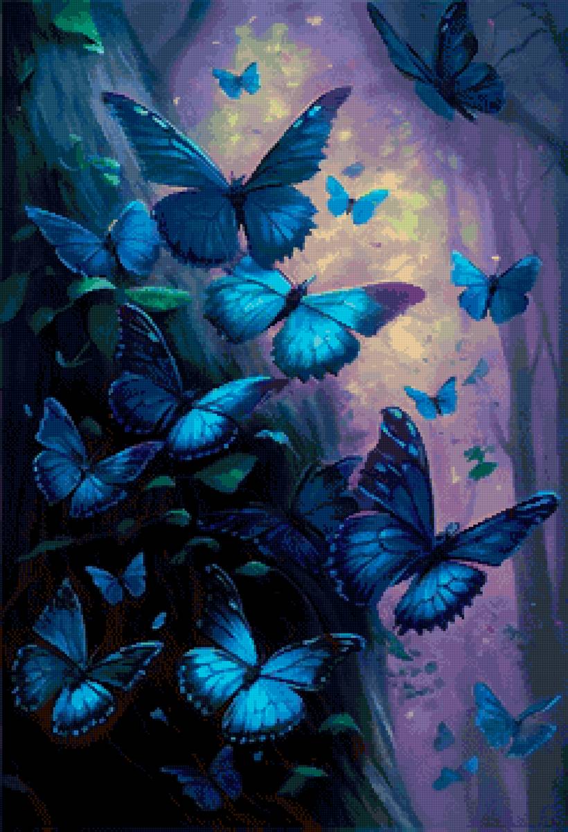 Полет бабочек - предпросмотр