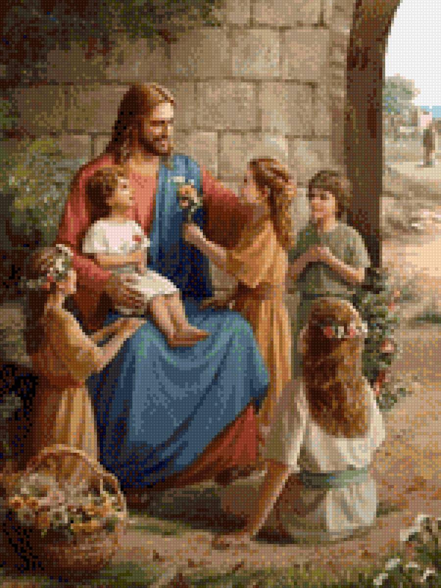 Jesus with Kids - предпросмотр