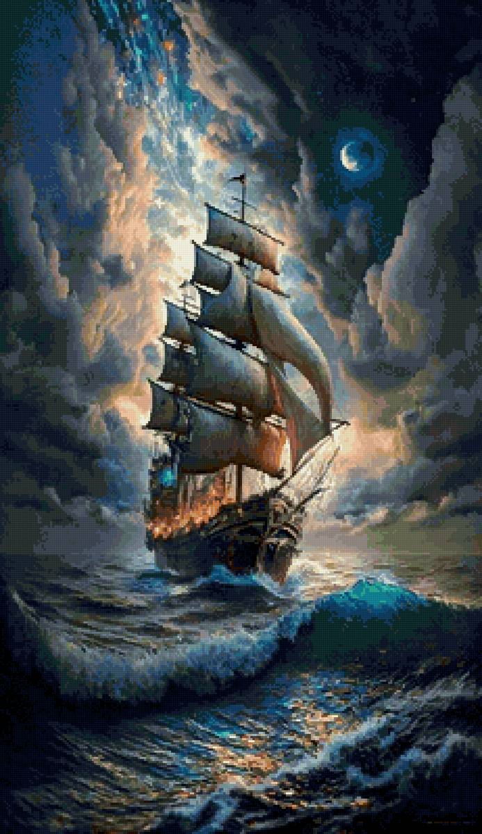 №2684432 - море, парусник - предпросмотр