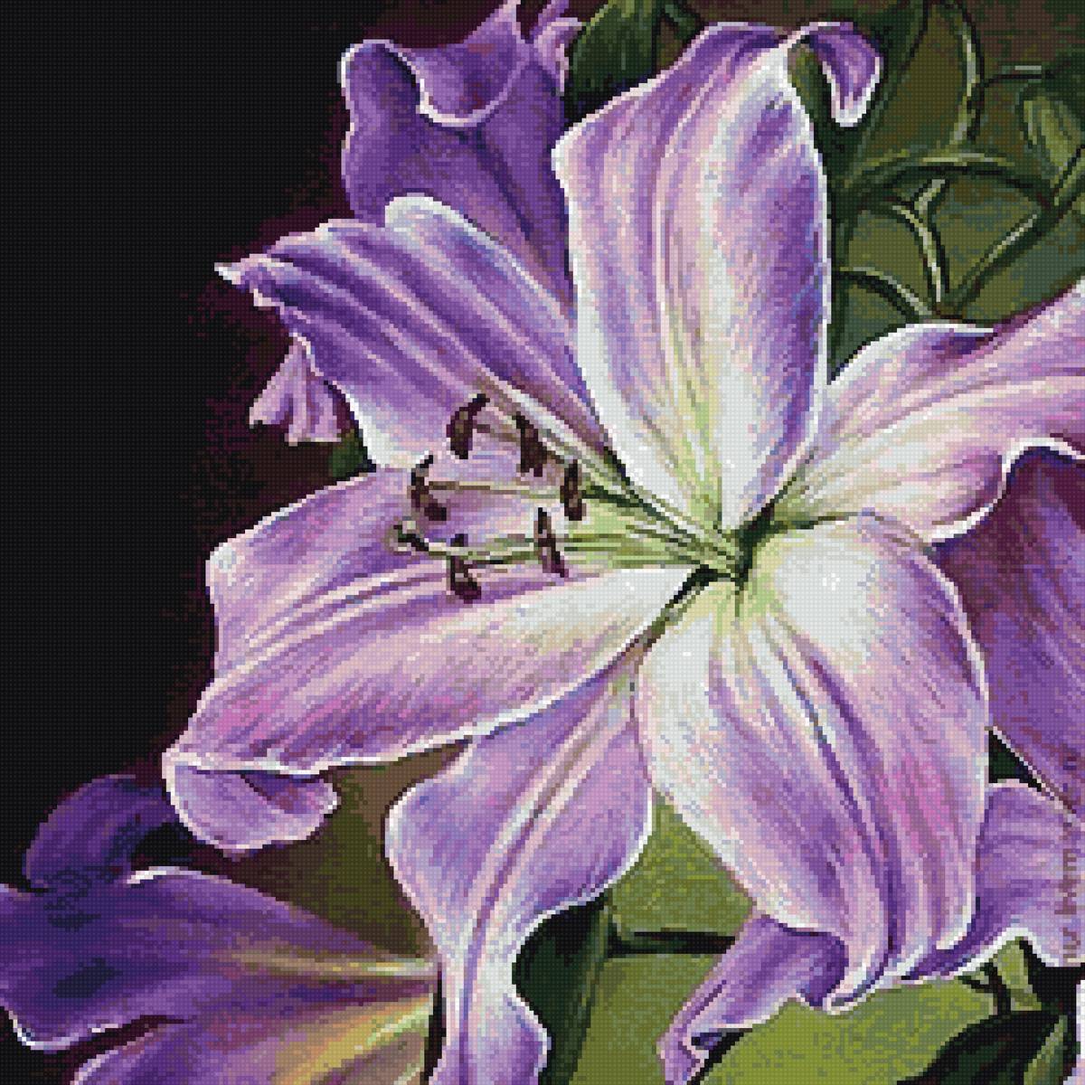 подушка лилия - предпросмотр