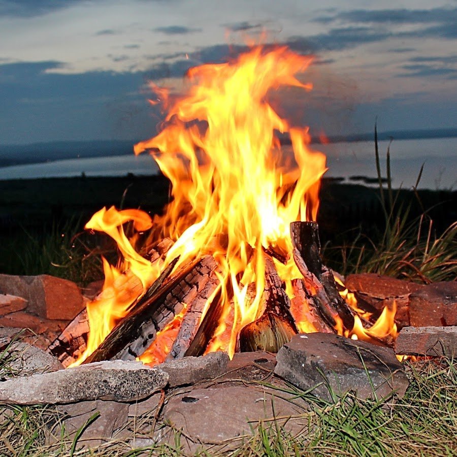 костер - костер, огонь - оригинал