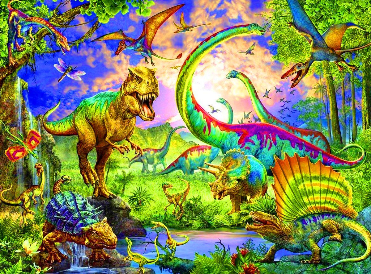 Динозавры - маме - оригинал