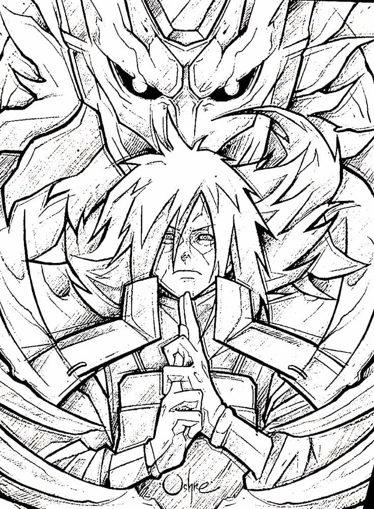 Мадара Учиха - учиха, аниме, япония, мадара, наруто - оригинал