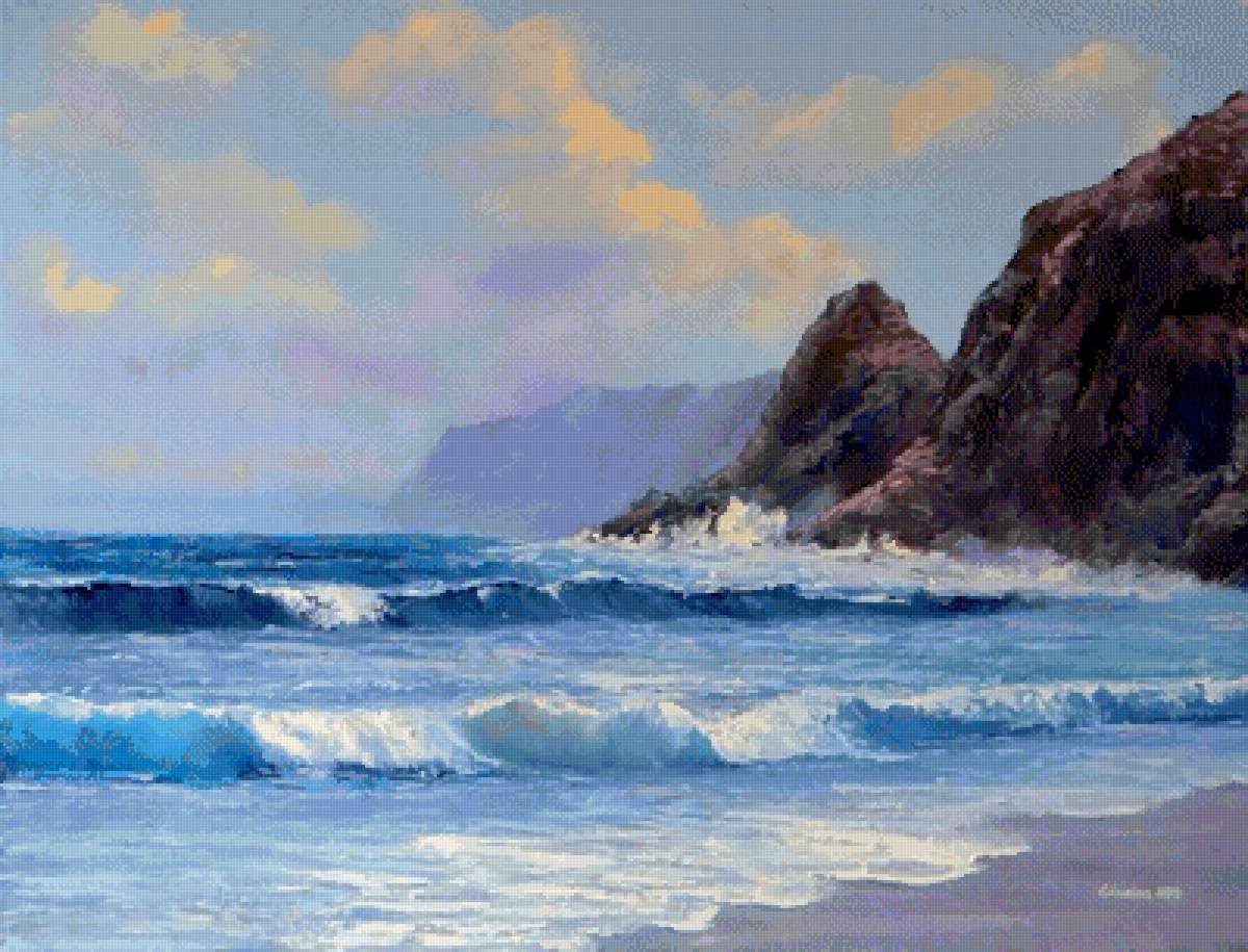 Берег моря - море - предпросмотр