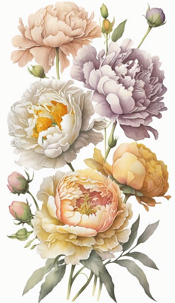 Пионы - пионы, цветы - оригинал