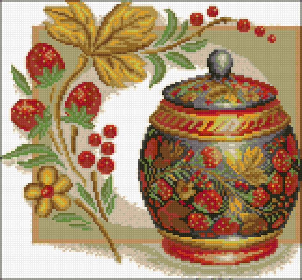 Посуда "Хохлома" - предпросмотр