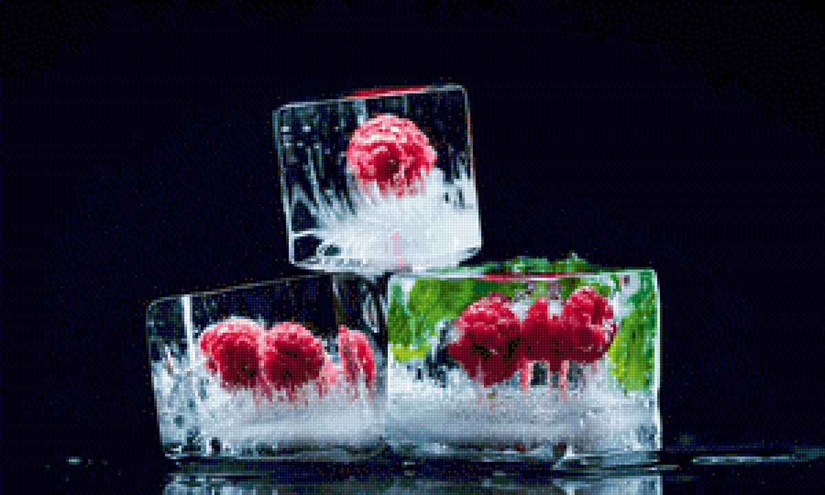 Малина во льду - малина - предпросмотр