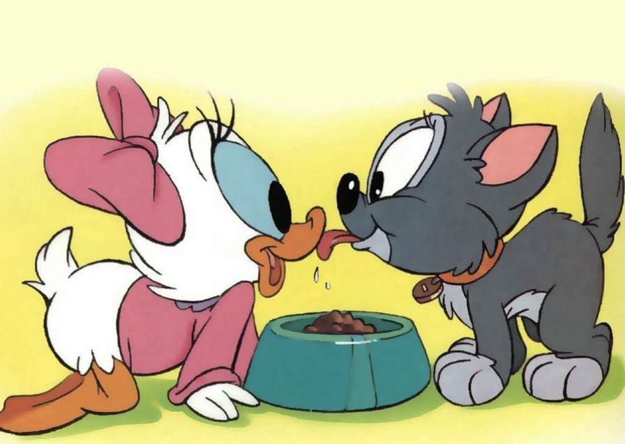 №2689610 - утенок, котенок, детское - оригинал