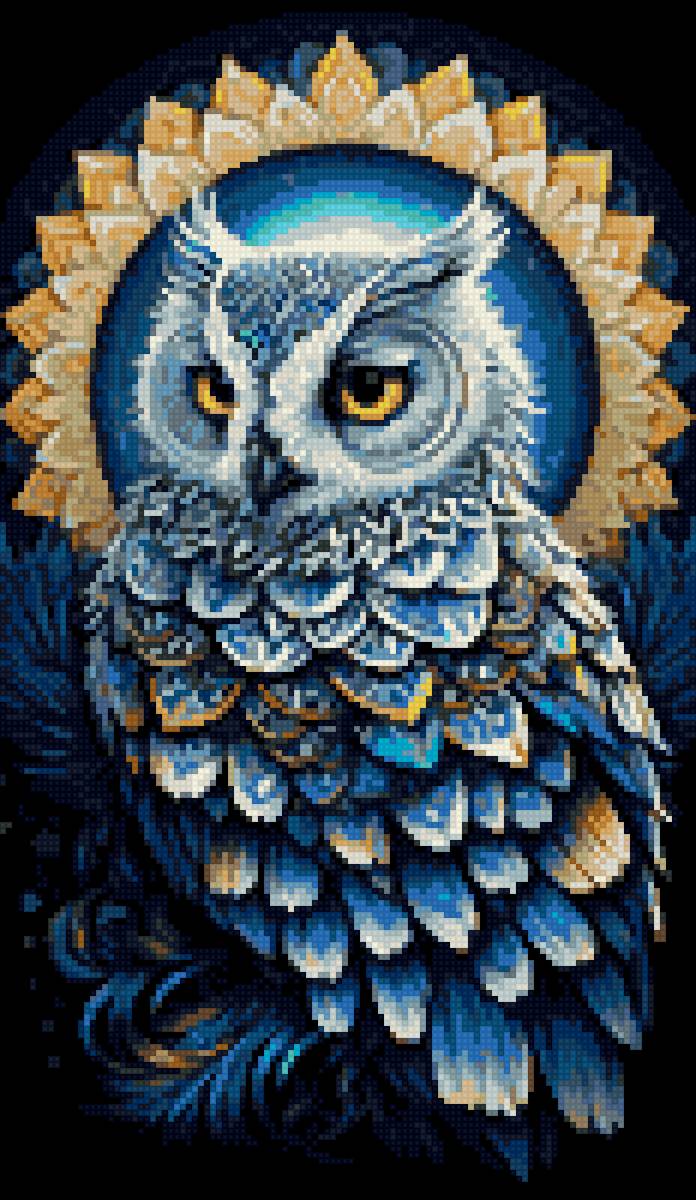 Ночная сова - сова - предпросмотр