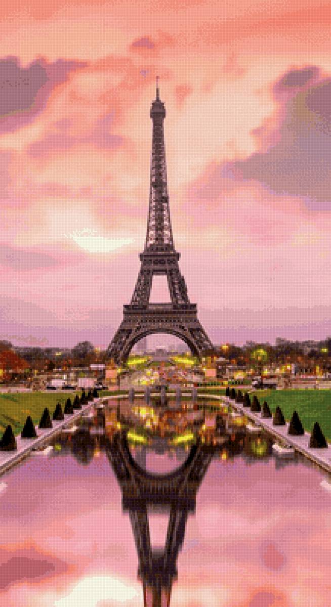 Париж - эйфелева башня, париж - предпросмотр