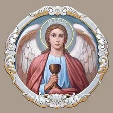 Схема вышивки «Архангел Рафаил»