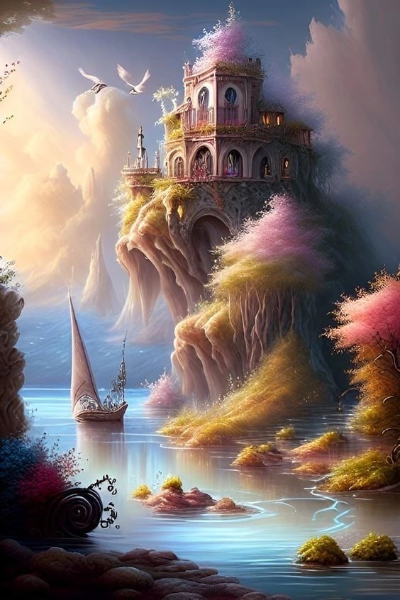 Сказочный замок - сказочный замок - оригинал