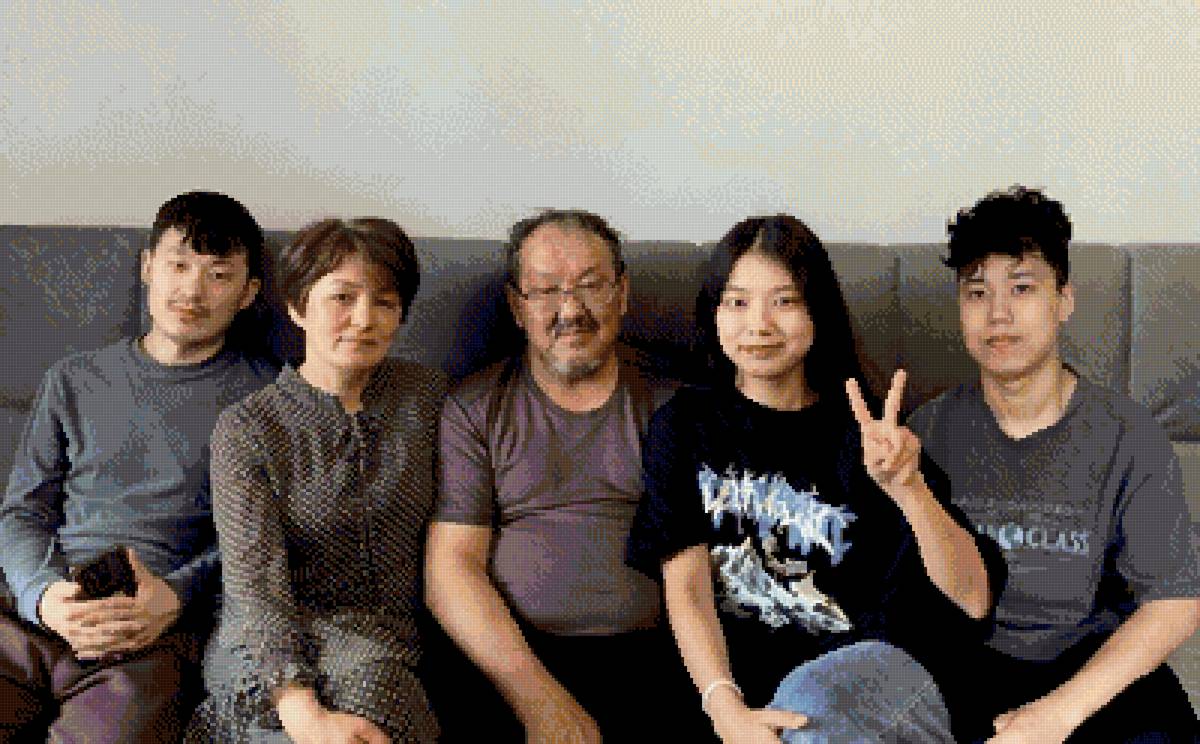 Хохсоторовы - сардана, хохсотор, николай, асхан, ася, гриша, семья - предпросмотр