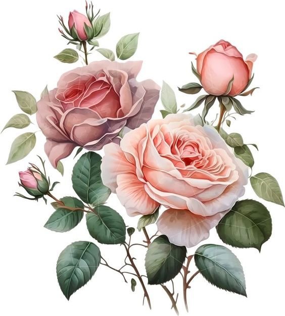 Розы - оригинал