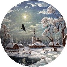 Схема вышивки «Zima»