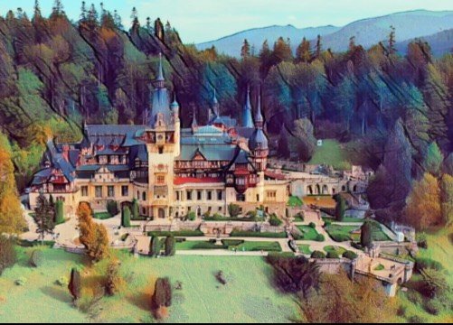 castelul peles - castel - оригинал
