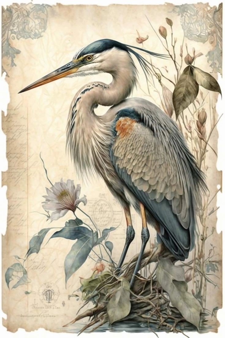 Цапля 2 - птица, природа, цапля - оригинал