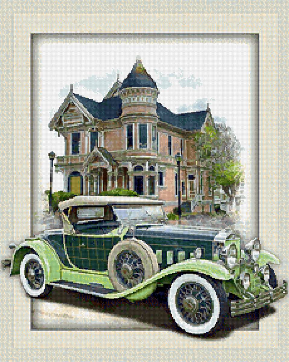 ретро - машина - предпросмотр