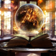 Схема вышивки «Магический шар»