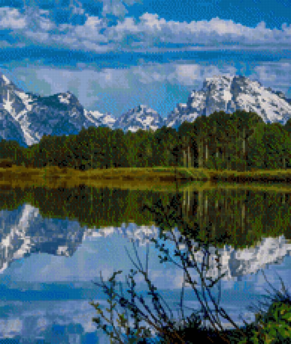 Панорама горы часть 3 - горы, панорама - предпросмотр