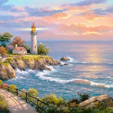 Оригинал схемы вышивки «Маяк» (№2695112)