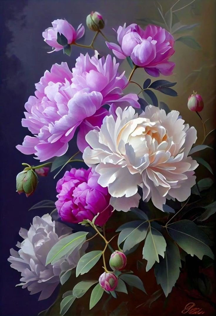 Пионы - пионы - оригинал