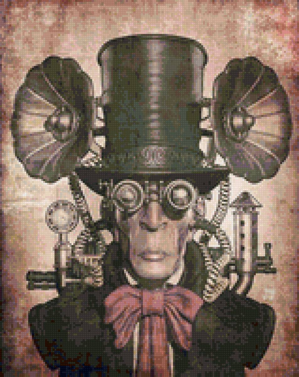 стимпанк сумасшедший шляпник - стимпанк сумасшедший шляпник - предпросмотр