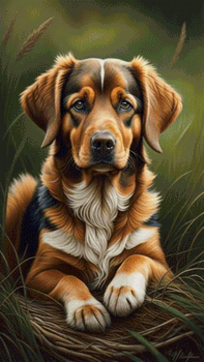 Дружок - собака, домашние животные - предпросмотр