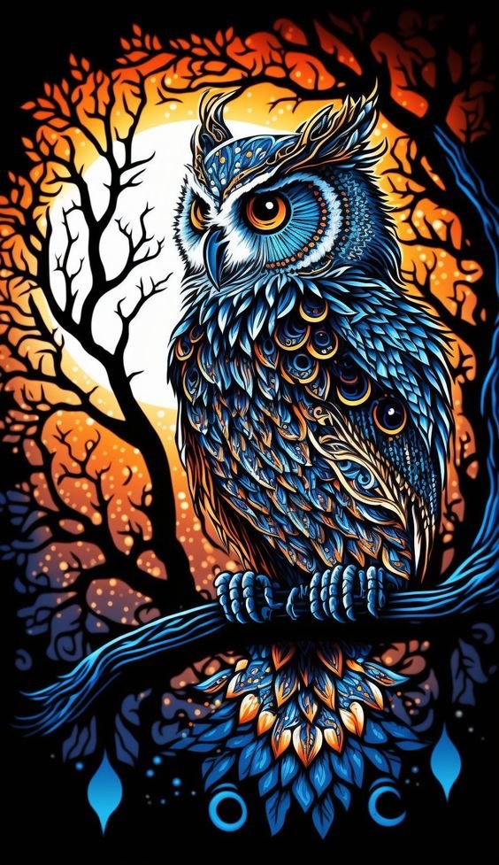 Сова - сова, птицы - оригинал